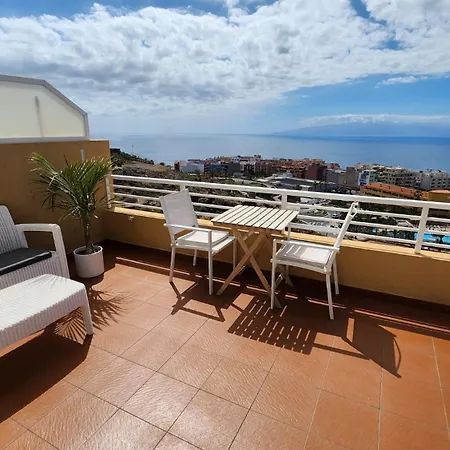 Los Gigantes,Huge Terrace,Sea View,Air Conditioning * Puerto de Santiago (Tenerife)
